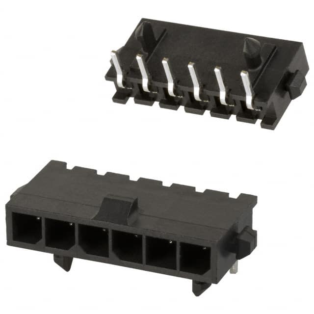 2-1445098-6 TE Connectivity AMP Connectors  Embases à broches mâles